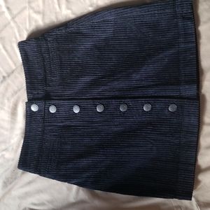 Aritzia Mini Corduroy Skirt